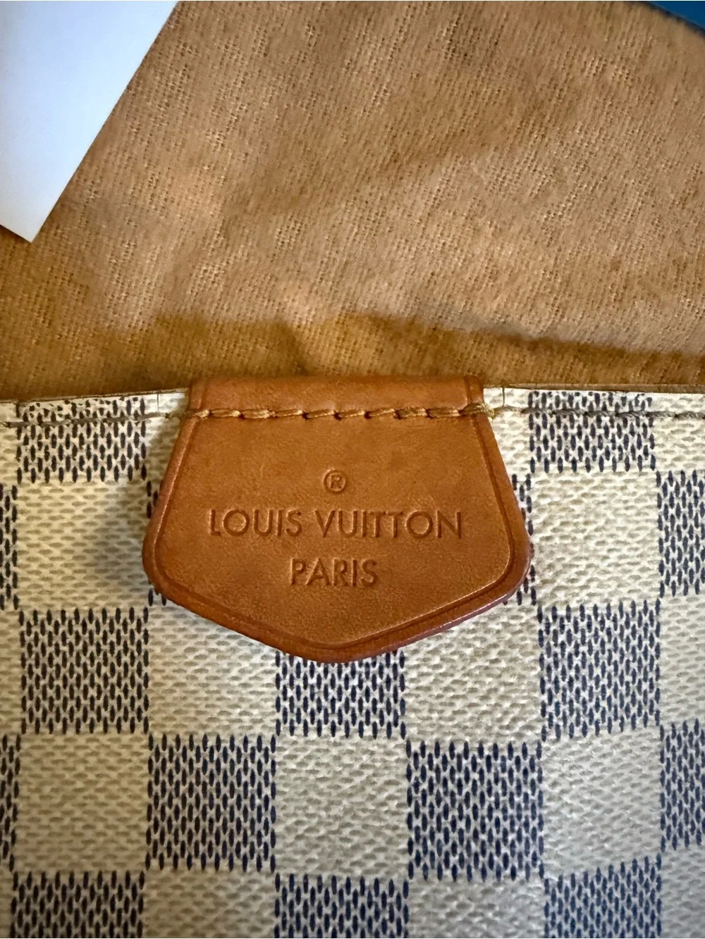 Louis Vuitton Graceful PM Damier Azur Handbag
